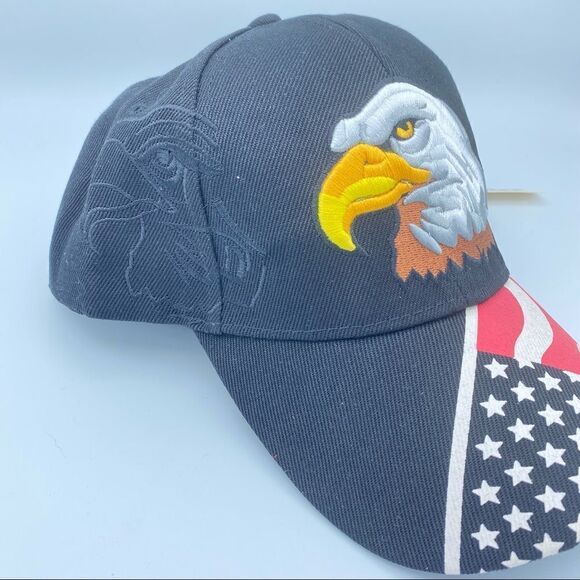 American Eagle Patriotic Baseball Cap By Amrita Singh - Picture 3 of 5